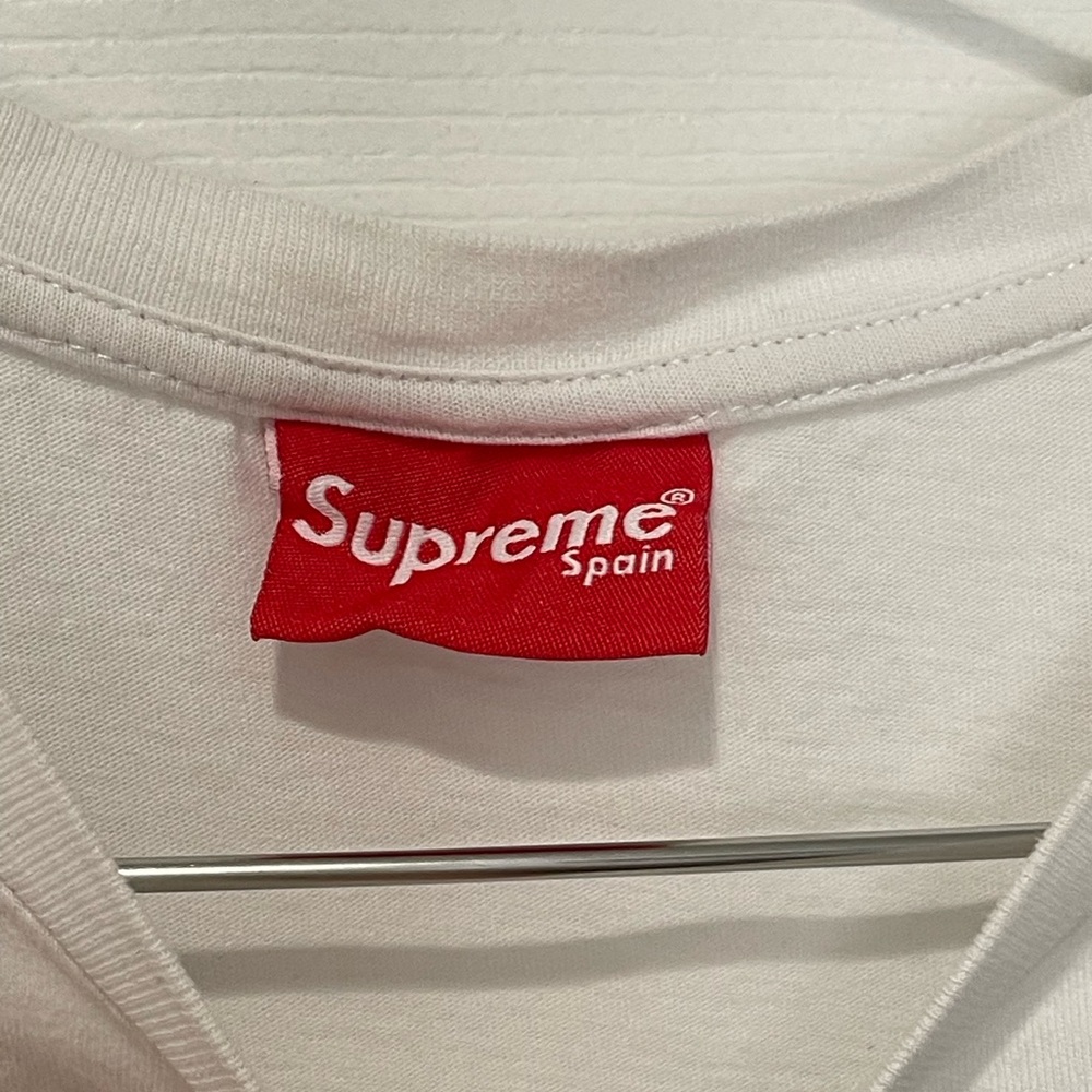 Supreme Sport White Tee with Red Tag - Picture 5 of 5